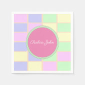 Serviette En Papier couleurs multiples (Devant)