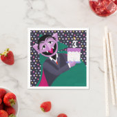 Serviette En Papier Count Von Count Confetti Anniversaire (En situation)