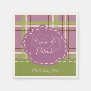 Serviette En Papier Country Garden Wedding Napkin