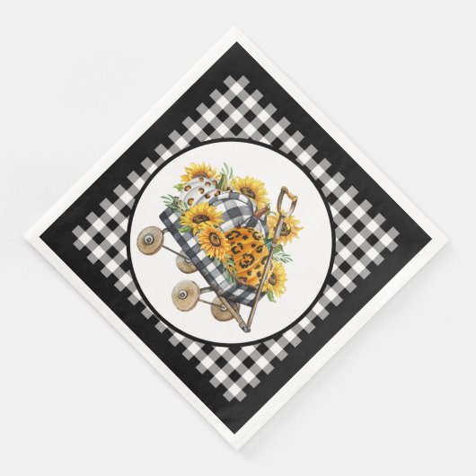 Serviette En Papier Country Wagon (Coin)