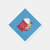 Serviette En Papier Coupe de Joyeux Noël (Coin)