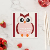 SERVIETTE EN PAPIER COUPER OWL (En situation)