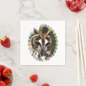 SERVIETTE EN PAPIER COUPER OWL (En situation)