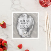 Serviette En Papier Couples Toilette d'huître rôtie (En situation)