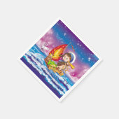Serviette En Papier Courageux marin (Coin)