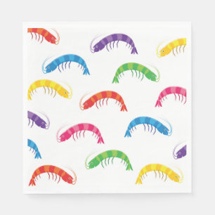 Serviette En Papier Courbes de parti