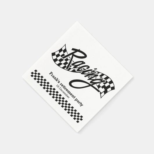 Serviette En Papier Course (Coin)