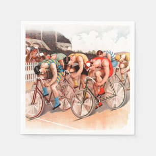 Serviette En Papier Course à vélo