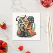 Serviette En Papier Course Camel City (En situation)