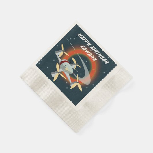 Serviette En Papier Course de drones (Coin)