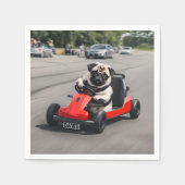 Serviette En Papier course de go-kart carlin (Devant)