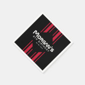 Serviette En Papier Course sur la course voitures de course Anniversai (Coin)