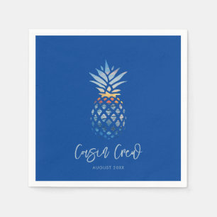 Serviette En Papier Cousin Crew Sunset Plage tropicale Réunion familia