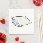 Serviette En Papier Coussin de dessin animé avec géant (En situation)