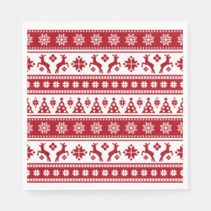 Serviette En Papier Coussin de Noël Nordique Confortable