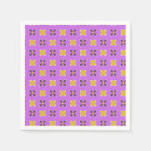 Serviette En Papier Coussin PP 51 : 1 sur 3 rose jaune Brown (Devant)