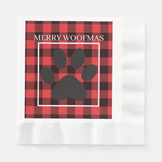 Serviette En Papier Coussin WoofmasThrow