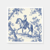 Serviette En Papier Cowboy de Delware (Devant)