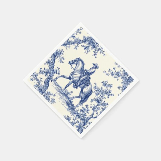 Serviette En Papier Cowboy de Delware (Coin)