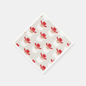 Serviette En Papier Cowboy Santa Claus Western Christmas (Coin)
