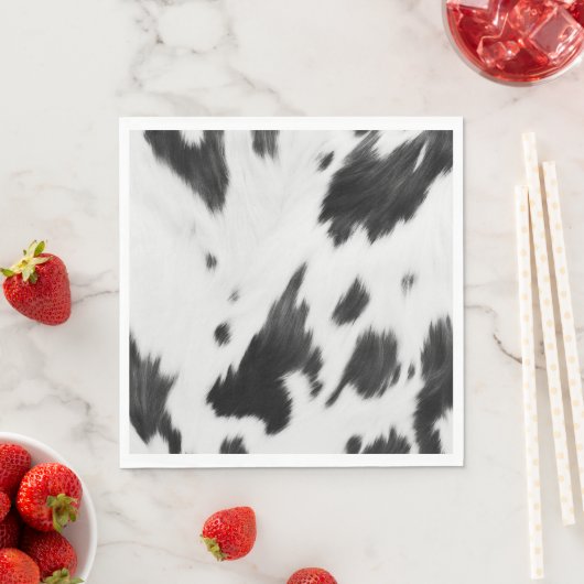 Serviette En Papier Cowboy Western Country Farm Rodeo fête d'anniversa (En situation)