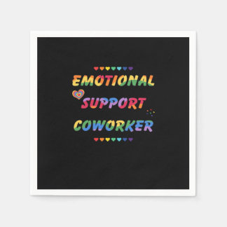 Serviette En Papier Coworker D'Aide Émotionnelle Pour Mème Viral