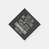 Serviette En Papier Coworker | Moving | Leaving (Coin)