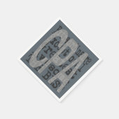 SERVIETTE EN PAPIER CPA (Coin)