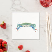 Serviette En Papier Crabe (En situation)