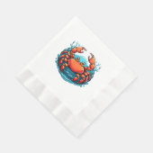 Serviette En Papier crabe-drole (Coin)