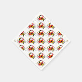 Serviette En Papier Crabe du Maryland (Coin)