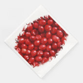 Serviette En Papier Cranberry (Coin)