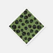 Serviette En Papier Crânes (Coin)