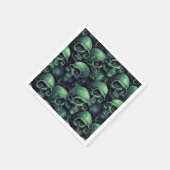 Serviette En Papier Crânes déplaisants (Coin)