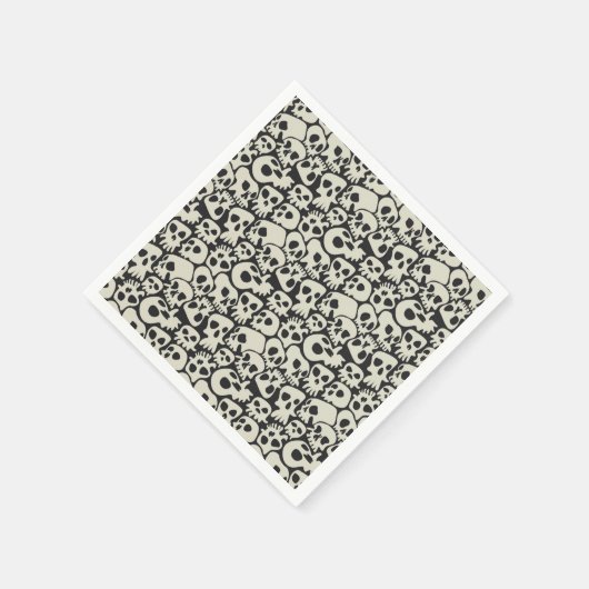Serviette En Papier Crânes serviettes (Coin)