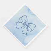 Serviette En Papier Cravate (Coin)