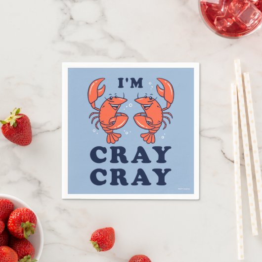 Serviette En Papier Cray Cray (En situation)