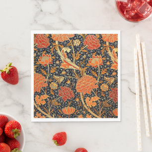 Serviette En Papier Cray, un beau design vintage William Morris