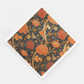 Serviette En Papier Cray, un design William Morris, (Coin)