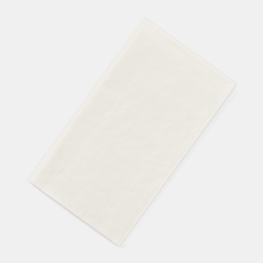 Serviette En Papier Create Your Own white (Coin)