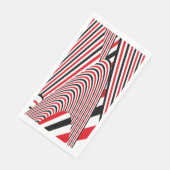 Serviette En Papier Création de Motif Abstrait 2 (Coin)