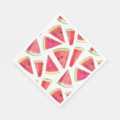 Serviette En Papier Création de Motif de pastèque 2 (Coin)