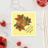Serviette En Papier Creative Fall quitte Thanksgiving (En situation)