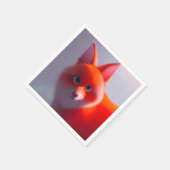 Serviette En Papier Créature Ai (Coin)