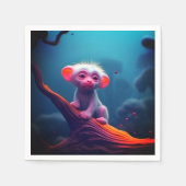 Serviette En Papier Créature endormie (Devant)