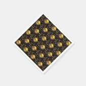 Serviette En Papier Crèche de Noël Scène de crèche Baubles étoile chic (Coin)