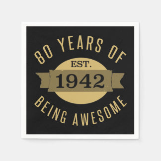 Serviette En Papier Créé en 1942 80e anniversaire