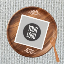 Créer du papier logo d'entreprise Cocktail Napkin 