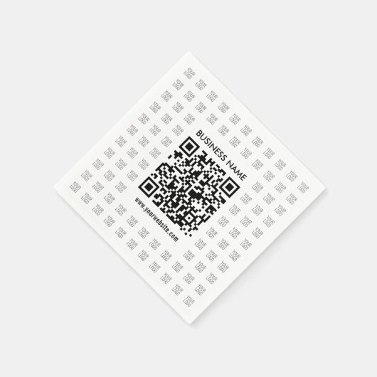 Serviette En Papier Créer instantanément du code QR scannable et du Mo (Coin)