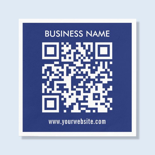 Serviette En Papier Créer un code QR instantanément Design simple mode
